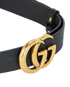 Gucci GG Marmont Wide Belt, £220, Accessories, Black, Leather, Other view
