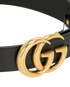 Gucci GG Marmont Belt, &pound;190, Accessories, Black, Leather, Other view