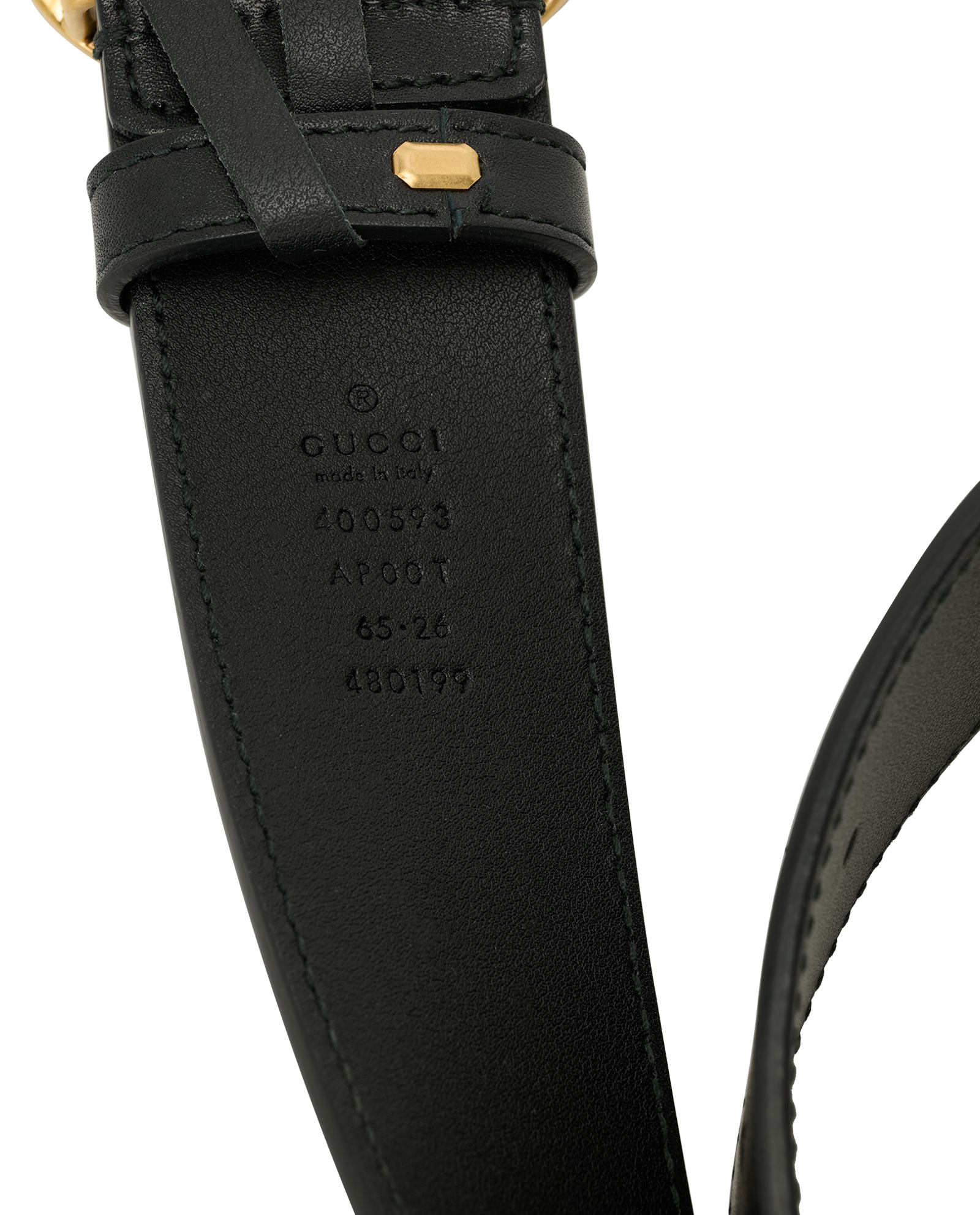 Gucci GG Marmont Belt, &pound;190, Accessories, Black, Leather, Other view