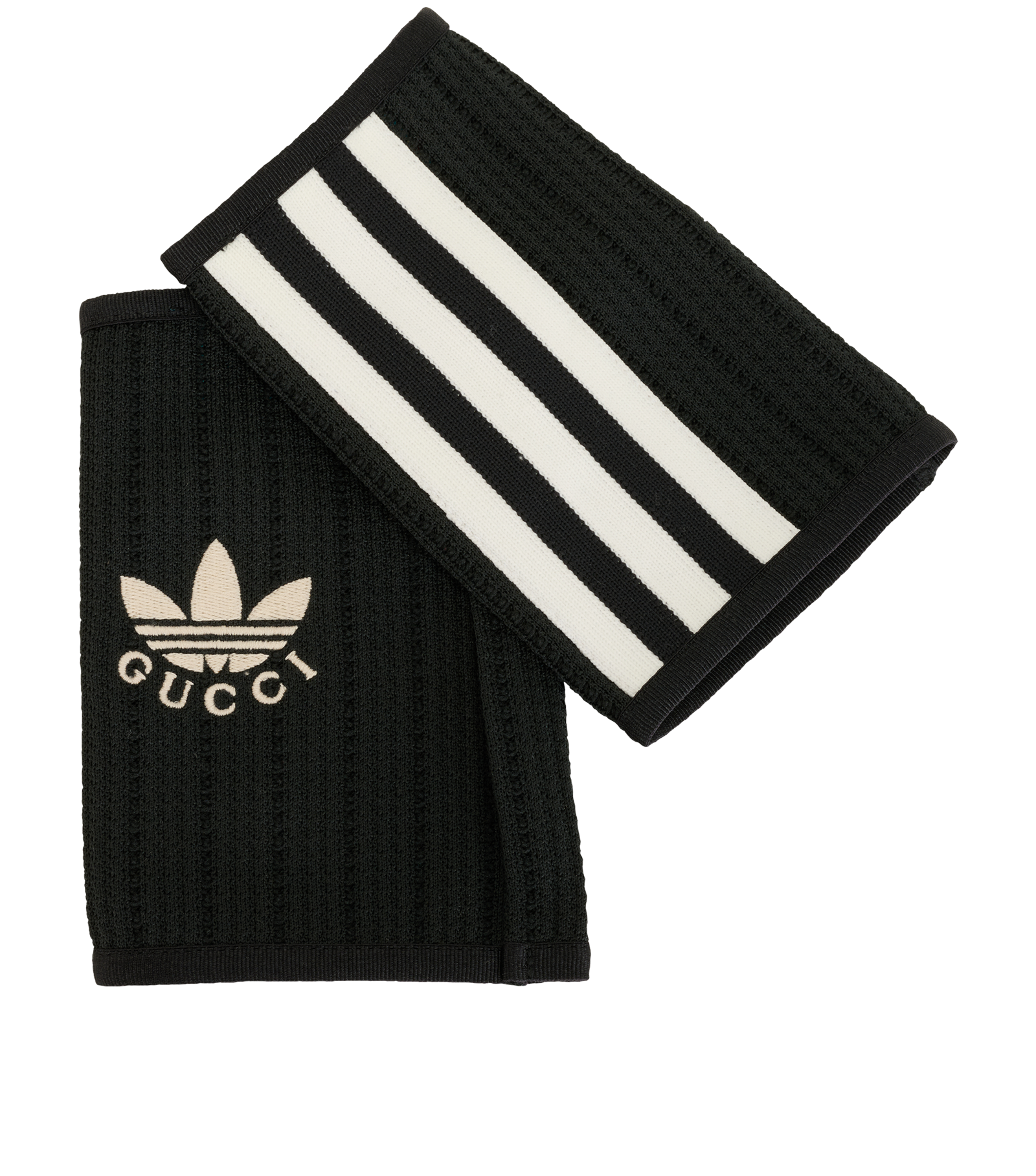 Gucci x Adidas Fingerless Gloves, &pound;90, Accessories, Black/White, Cotton/Polyester (Polymer), Other view