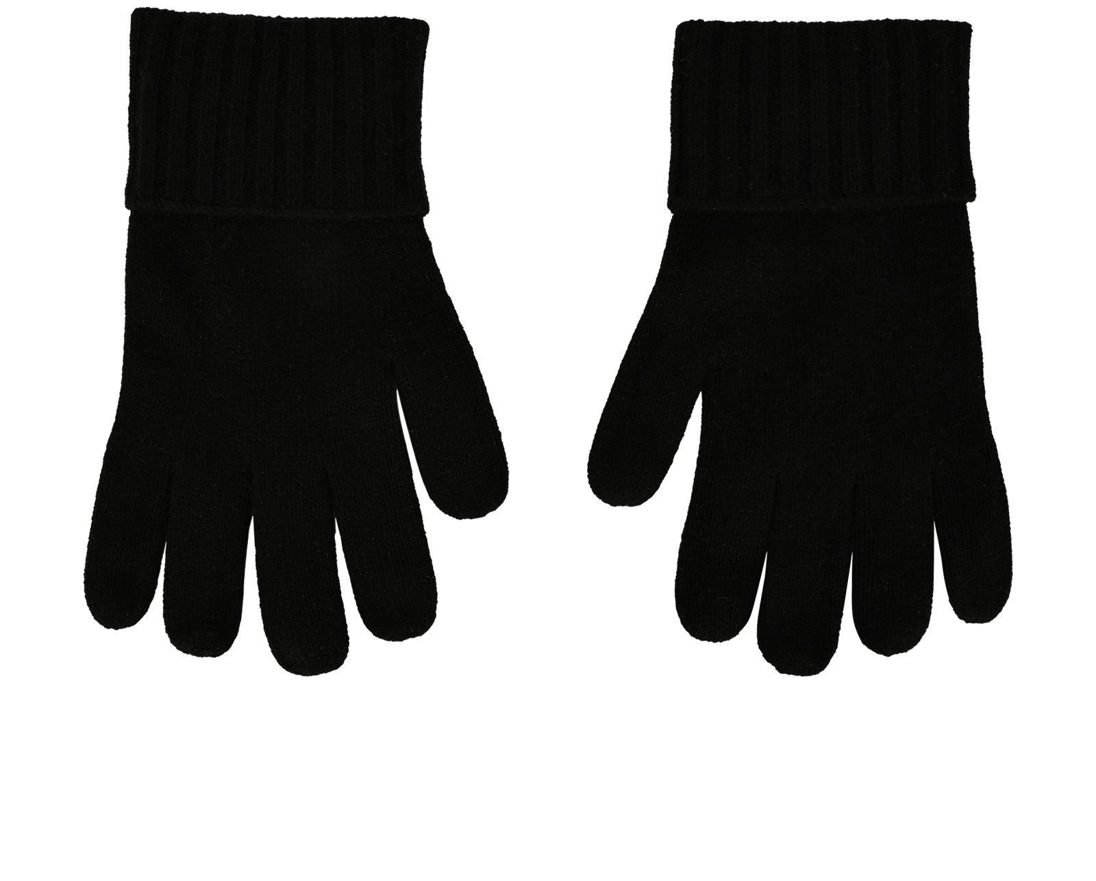 Burberry Kingdom Gloves, &pound;130, Accessories, Black, Cashmere, Back view