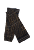 Chanel Embellished CC Knit Arm Warmer, &pound;250, Accessories, Brown/Grey, Rayon (Polymer)/Wool, Other view