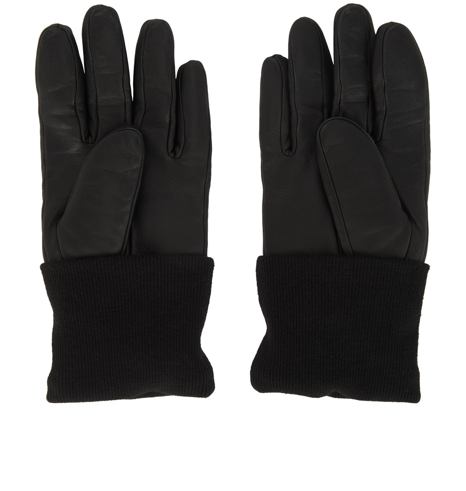 Chanel CC Gloves, &pound;350, Accessories, Black, Leather, Back view