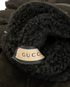 Gucci Belted Mittens, &pound;140, Accessories, Black, Shearling, Other view