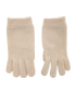Loro Piana Knit Gloves, &pound;220, Accessories, Cream, Cashmere, Front view