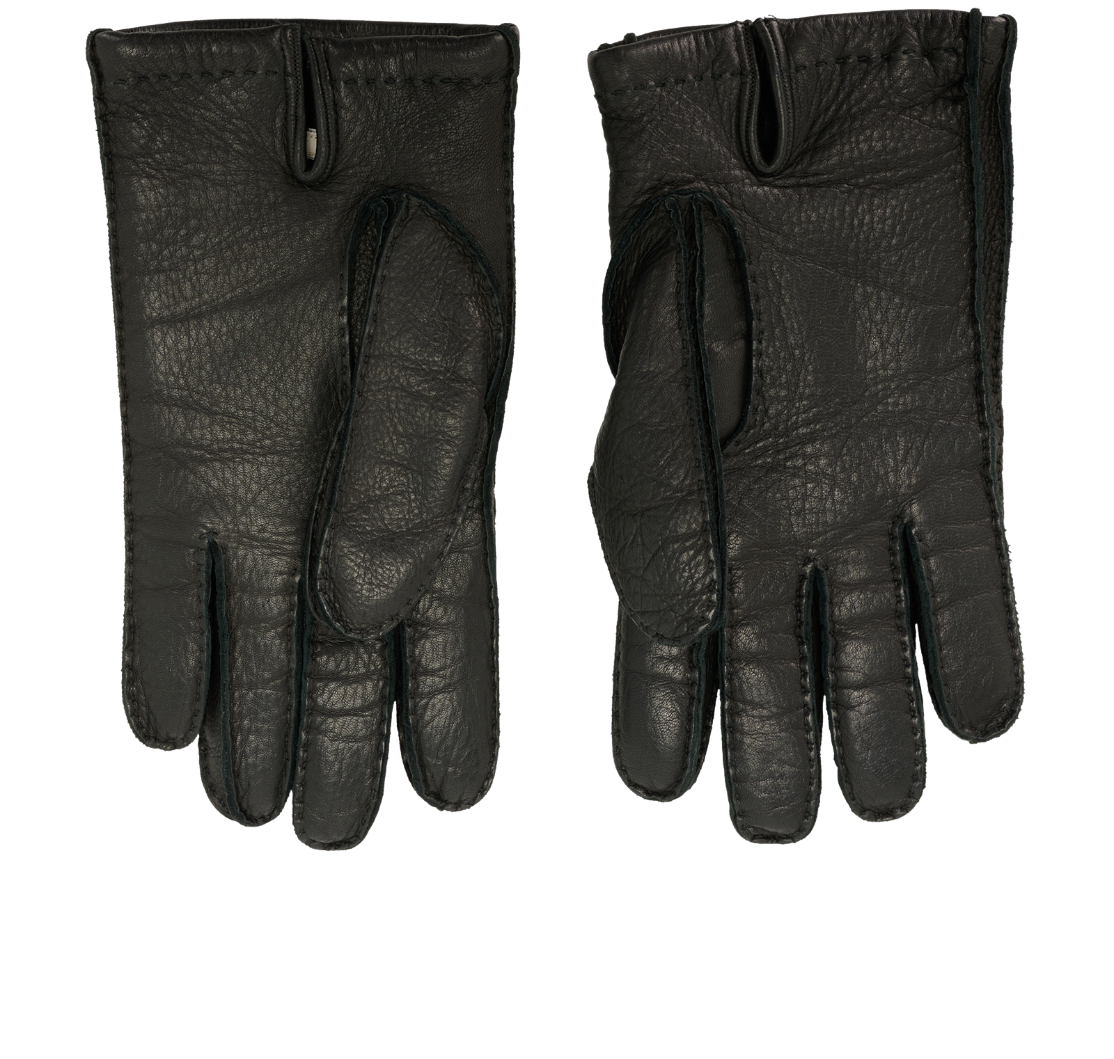 Prada Gloves, &pound;90, Accessories, Black, Leather, Back view