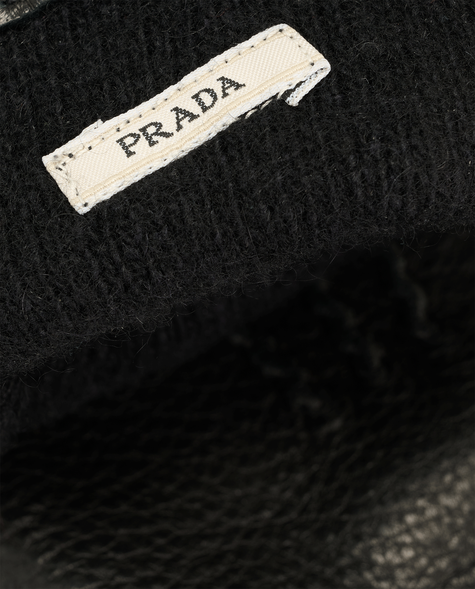 Prada Gloves, &pound;90, Accessories, Black, Leather, Other view