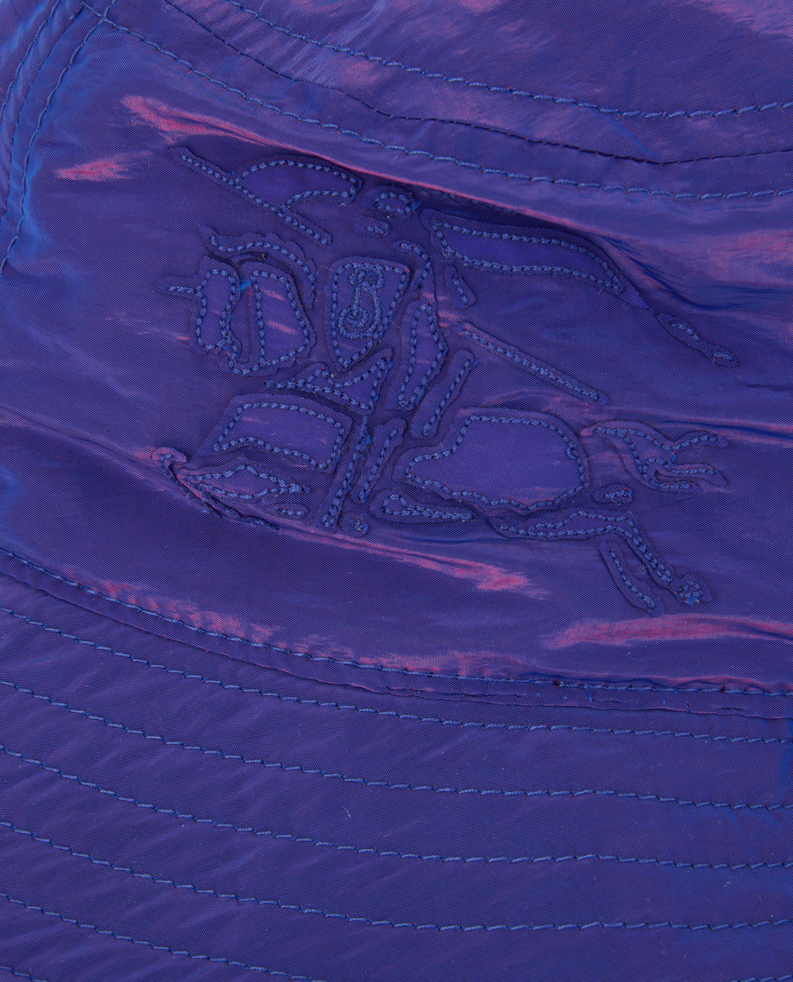 Burberry Bucket Hat, &pound;120, Accessories, Blue, Nylon, Other view