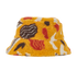 Fendi Abstract Print Teddy Bucket Hat, &pound;120, Accessories, Brown/Orange, Polyester Mix, Back view