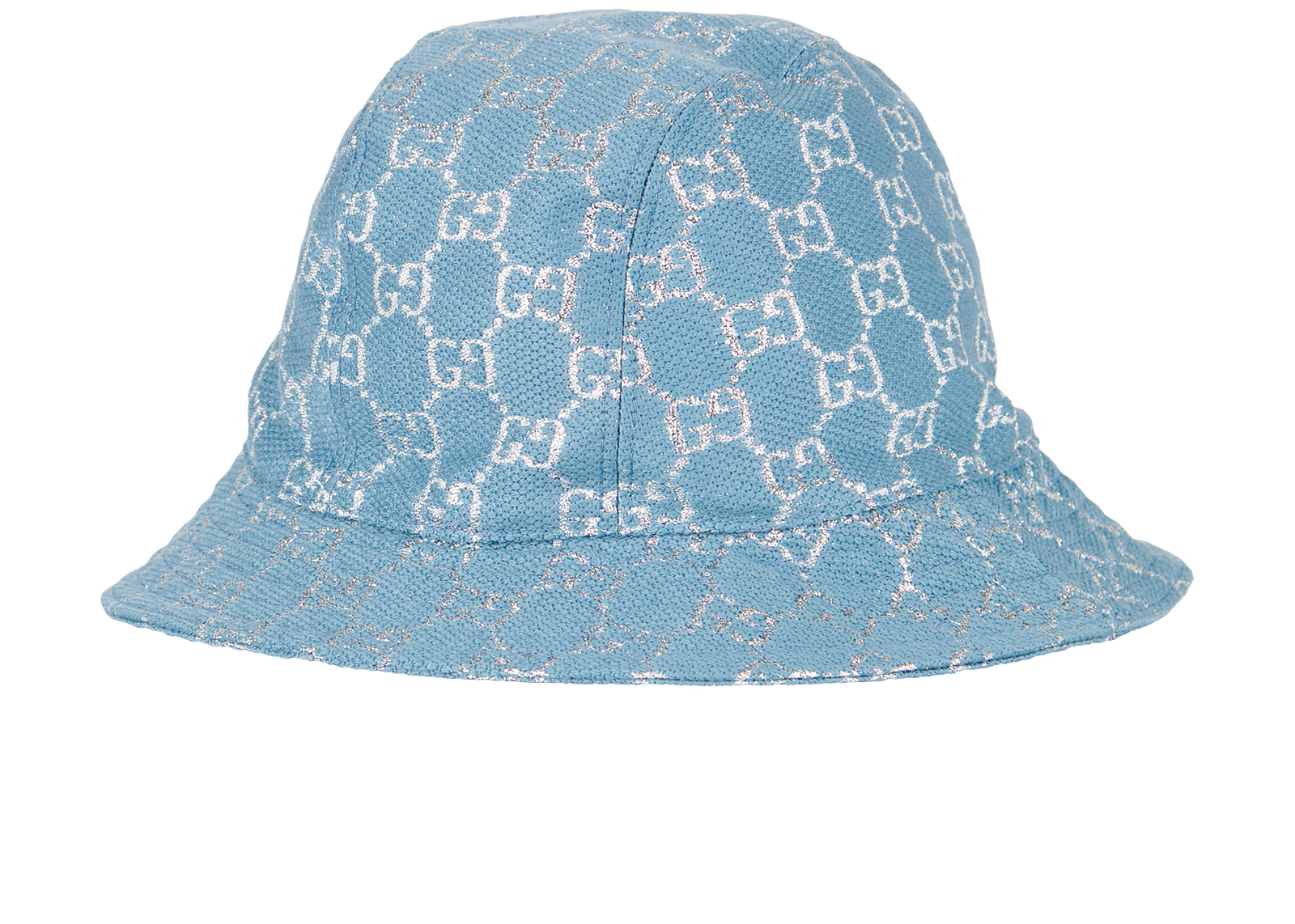 Gucci Denim GG Bucket Hat, &pound;250, Accessories, Light Blue, Wool, Back view