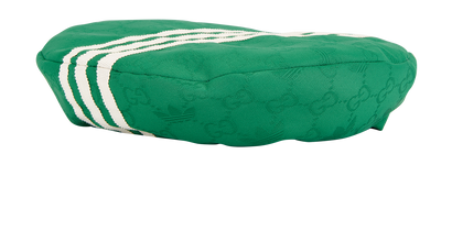 Gucci x Adidas Beret, £180, Accessories, Green, Polyester (Polymer), Front view