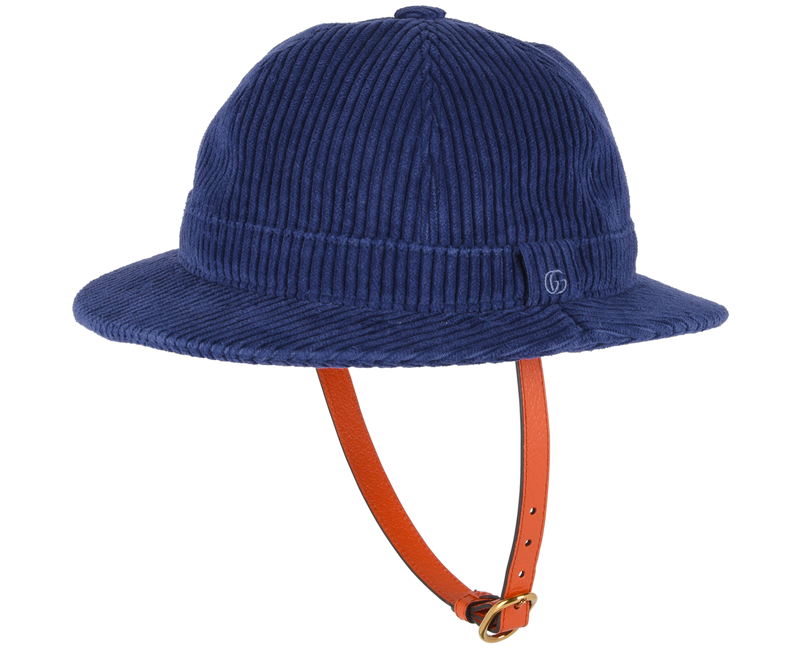 Gucci x Adidas Foldable Golf Hat, &pound;180, Accessories, Blue, Cotton, Back view
