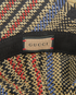 Gucci Checked Bucket Hat, &pound;180, Accessories, Black/Cream/Red, Polyester (Polymer), Other view