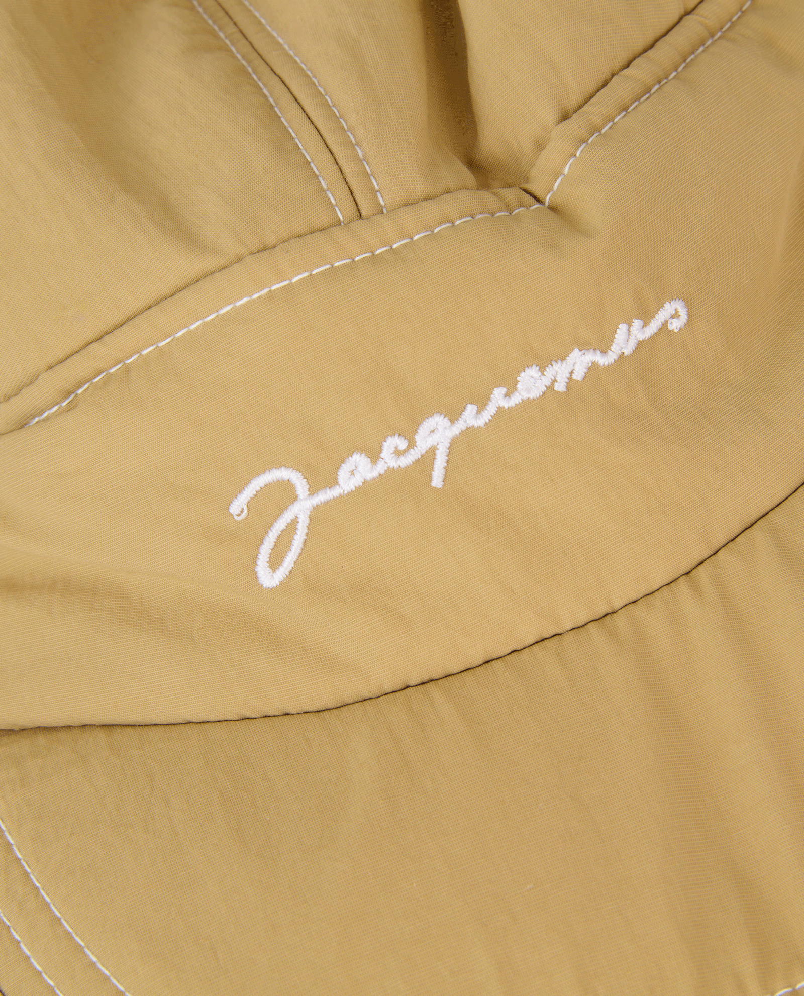 Jacquemus La Cagoule Bricciola Cap, &pound;110, Accessories, Beige, Cotton/Polyester (Polymer), Other view
