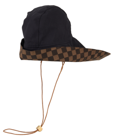 Louis Vuitton Rain Mackintosh Hat, £250, Accessories, Brown, Cotton, Front view