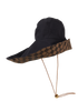 Louis Vuitton Rain Mackintosh Hat, £250, Accessories, Brown, Cotton, Back view