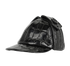 Miu Miu Croc Effect Cap, &pound;180, Accessories, Black, Polyester (Polymer), Front view