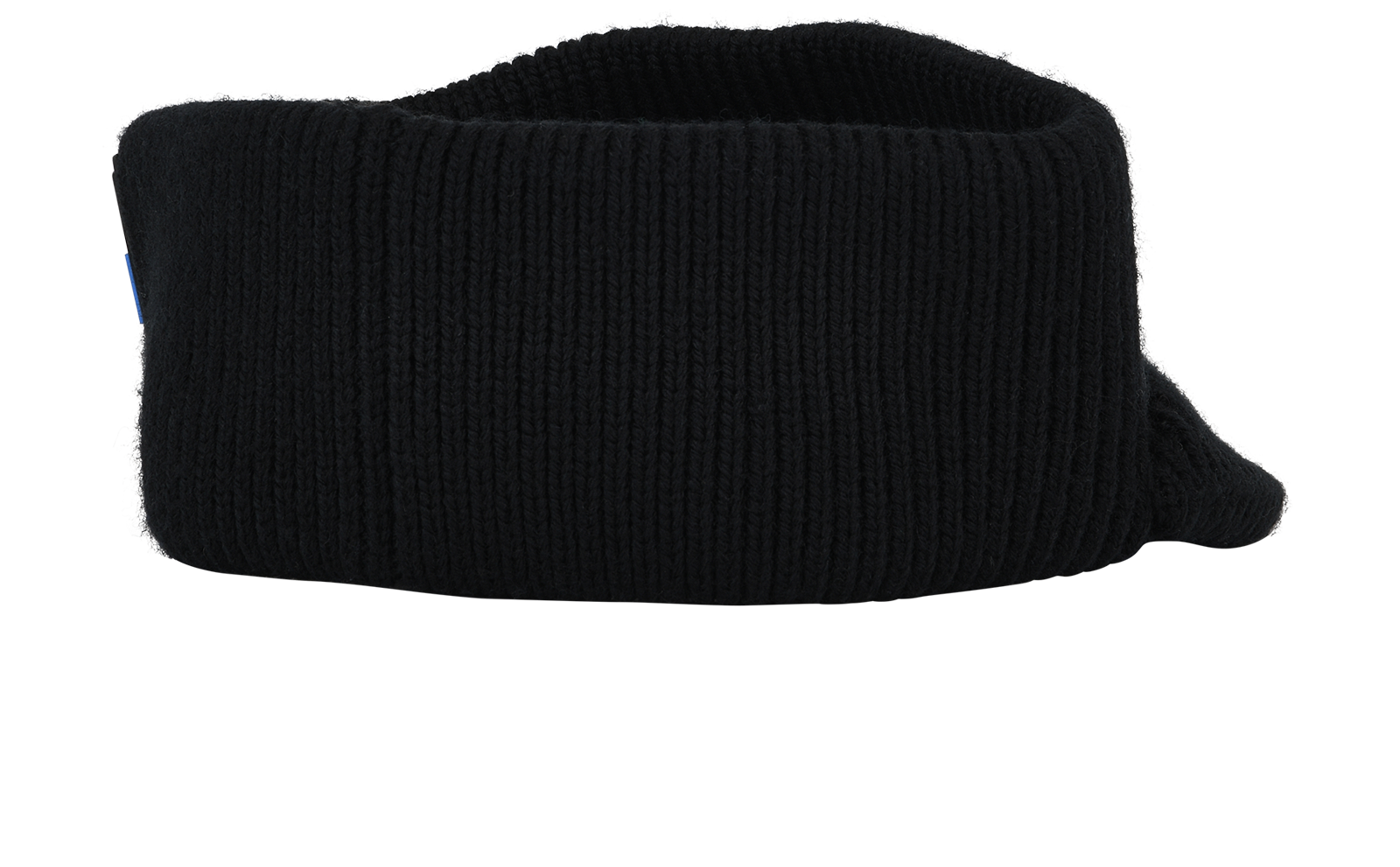 Prada 2018 Knitted Visor, &pound;240, Accessories, Black, Wool, Back view