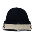 Christian Dior D White Beanie, &pound;280, Accessories, Navy, Cashmere/Wool, Back view