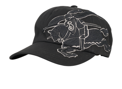 Burberry EKD Baseball Cap, &pound;120, Accessories, Grey, Cotton, Front view