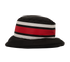 Prada Re-Nylon Logo Puffer Bucket Hat, &pound;150, Accessories, Black, Polyester (Polymer), Back view