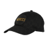 Gucci Logo Baseball Hat, &pound;195, Accessories, Black, Polyester (Polymer), Front view
