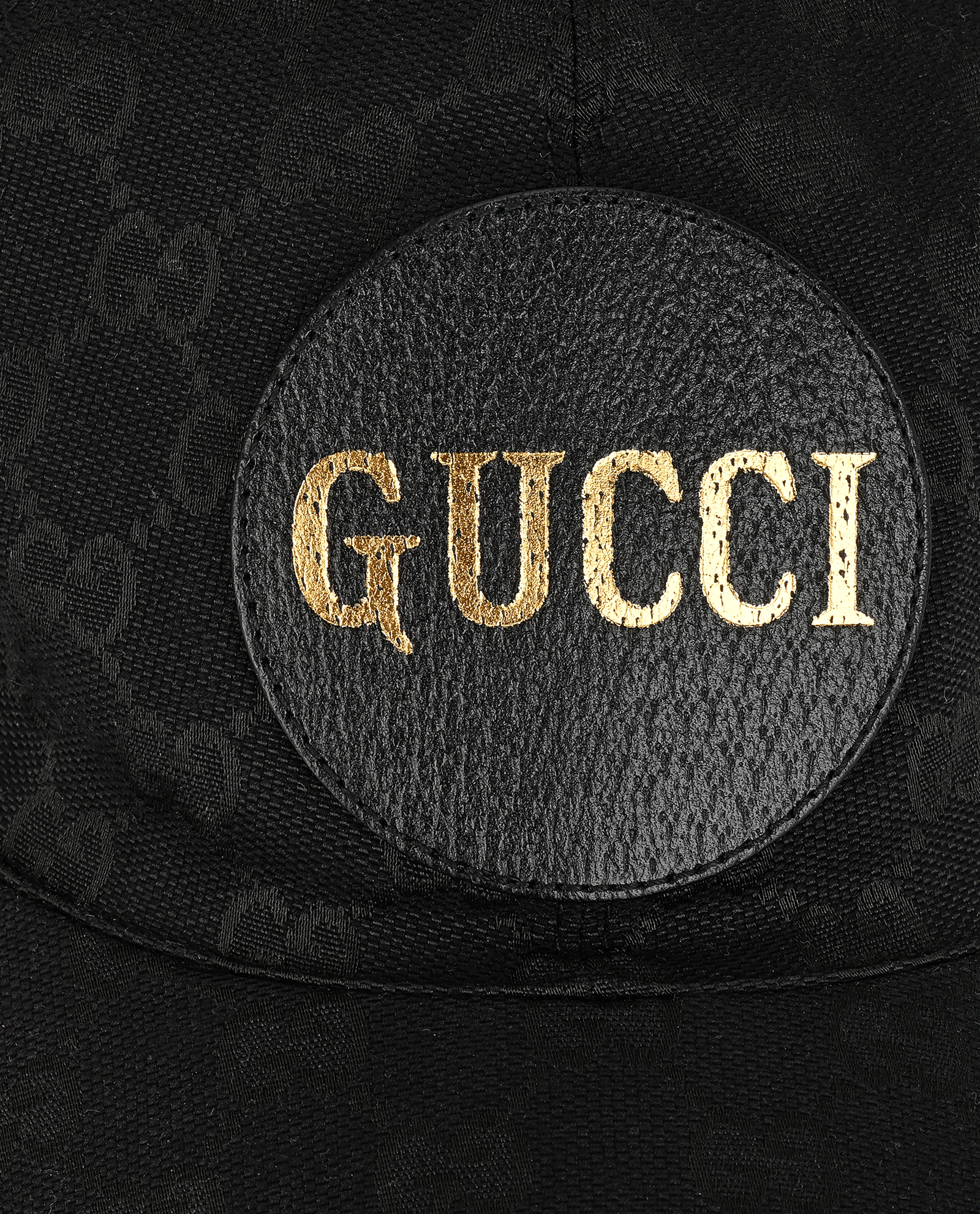 Gucci Logo Baseball Hat, &pound;195, Accessories, Black, Polyester (Polymer), Other view