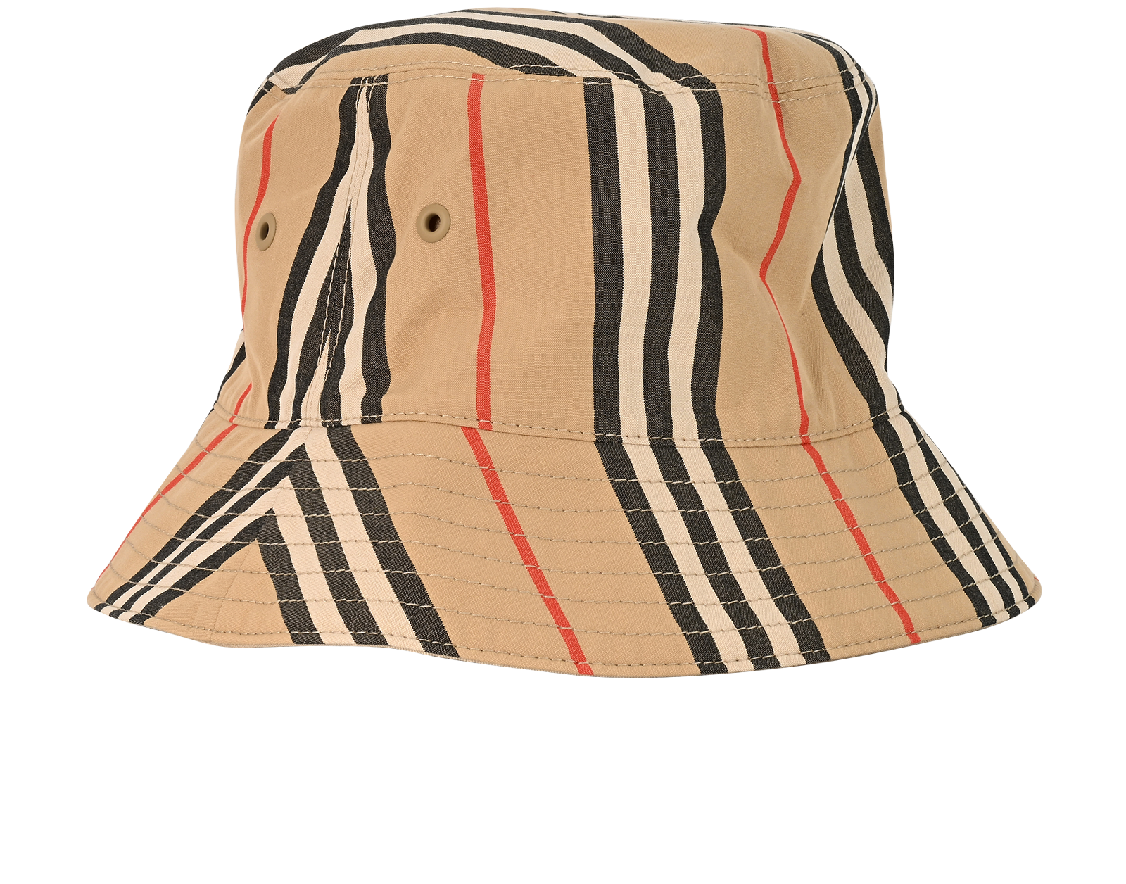 Burberry Bucket Hat, &pound;150, Accessories, Beige, Cotton, Back view