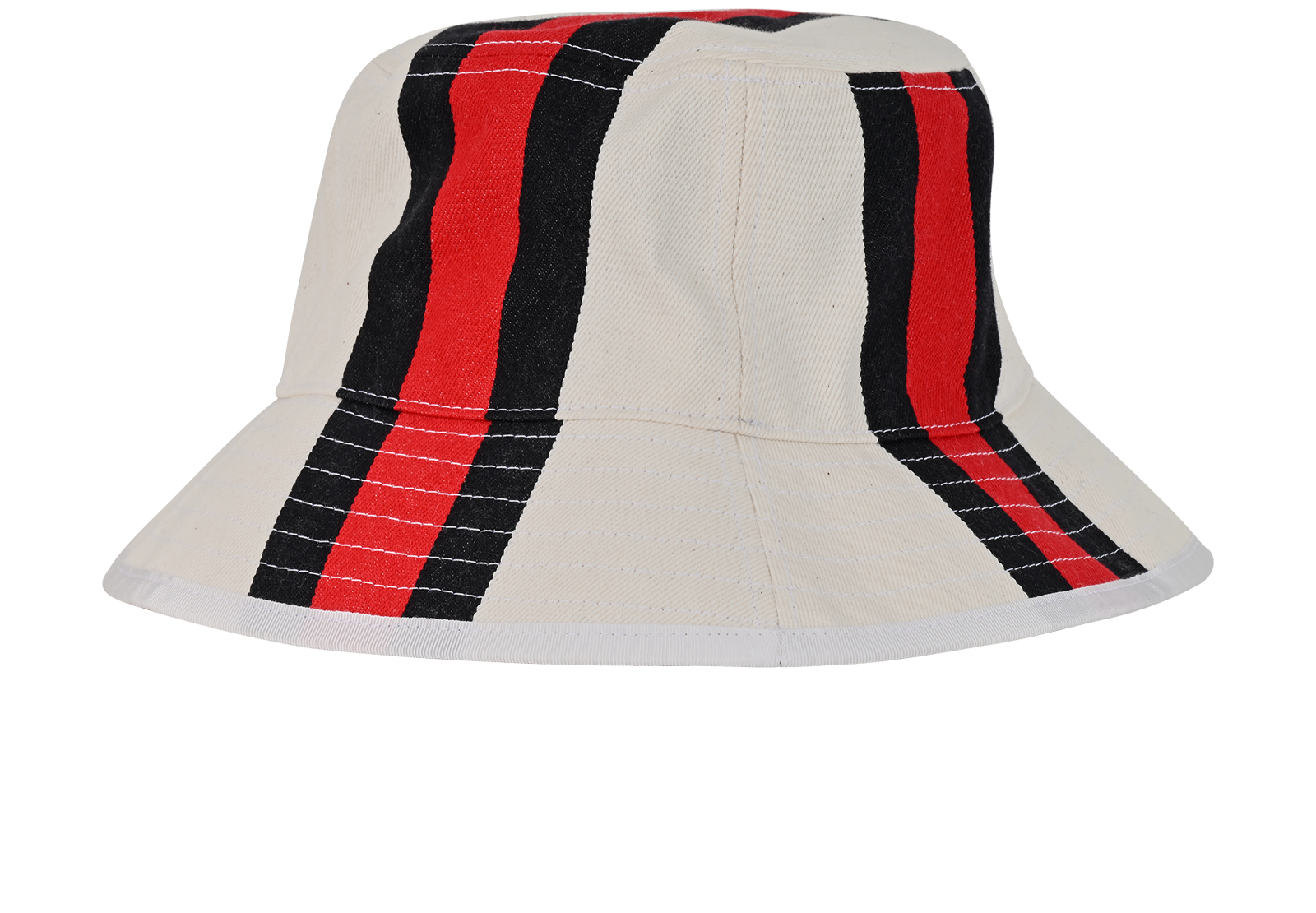 Gucci Bucket Hat, &pound;220, Accessories, Blue/Red/White, Cotton, Back view