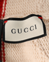 Gucci Stripe Beanie, &pound;190, Accessories, Blue/Cream/Gold/Red, Cashmere/Wool, Other view