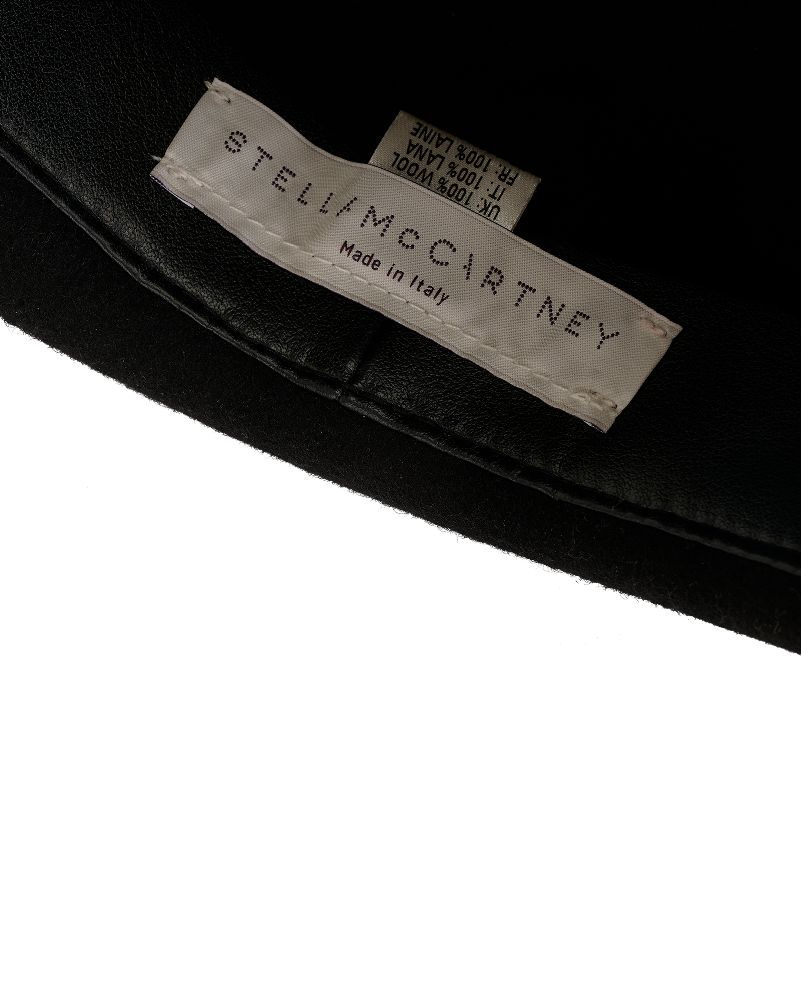 Stella McCartney Hat, &pound;90, Accessories, Black, Wool, Other view