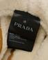 Prada Logo-Plaque Trapper Hat, &pound;450, Accessories, Tan, Lambskin Leather, Other view