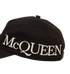Alexander McQueen Logo Baseball Cap, &pound;130, Accessories, Black, Cotton, Other view