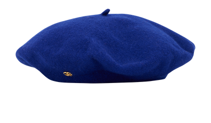 Gucci GG Beret, &pound;150, Accessories, Blue, Wool, Front view