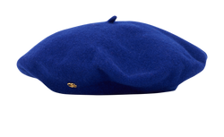 Gucci GG Beret, Wool, Blue, MII, Sz M, 3*