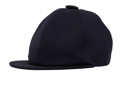 Hermes Baseball Cap, &pound;250, Accessories, Navy, Viscose, Front view