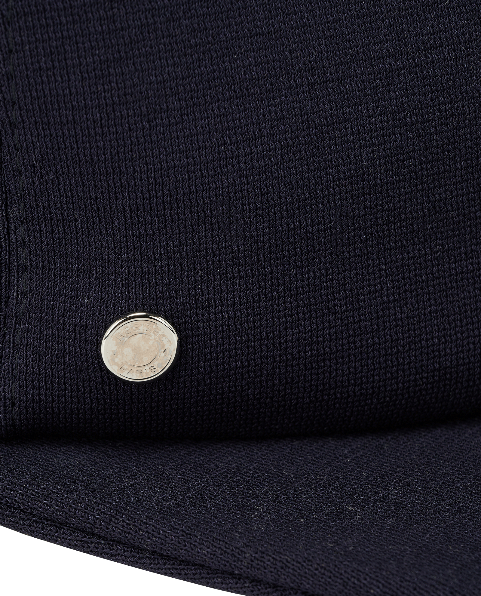 Hermes Baseball Cap, &pound;250, Accessories, Navy, Viscose, Other view