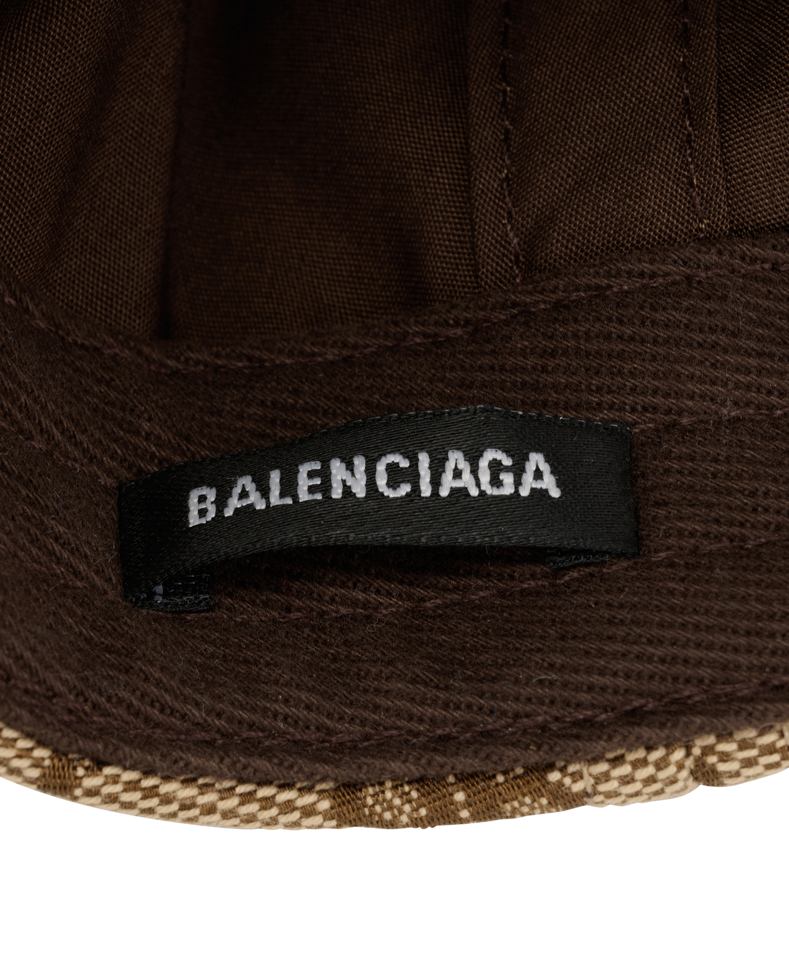 Gucci x Balenciaga The Hacker Project Baseball Cap, &pound;225, Accessories, Brown, Canvas, Other view