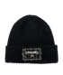 Chanel Beanie, &pound;320, Accessories, Navy, Cashmere, Front view