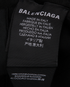Balenciaga Gothic Logo Baseball Cap, &pound;130, Accessories, Black, Cotton, Other view