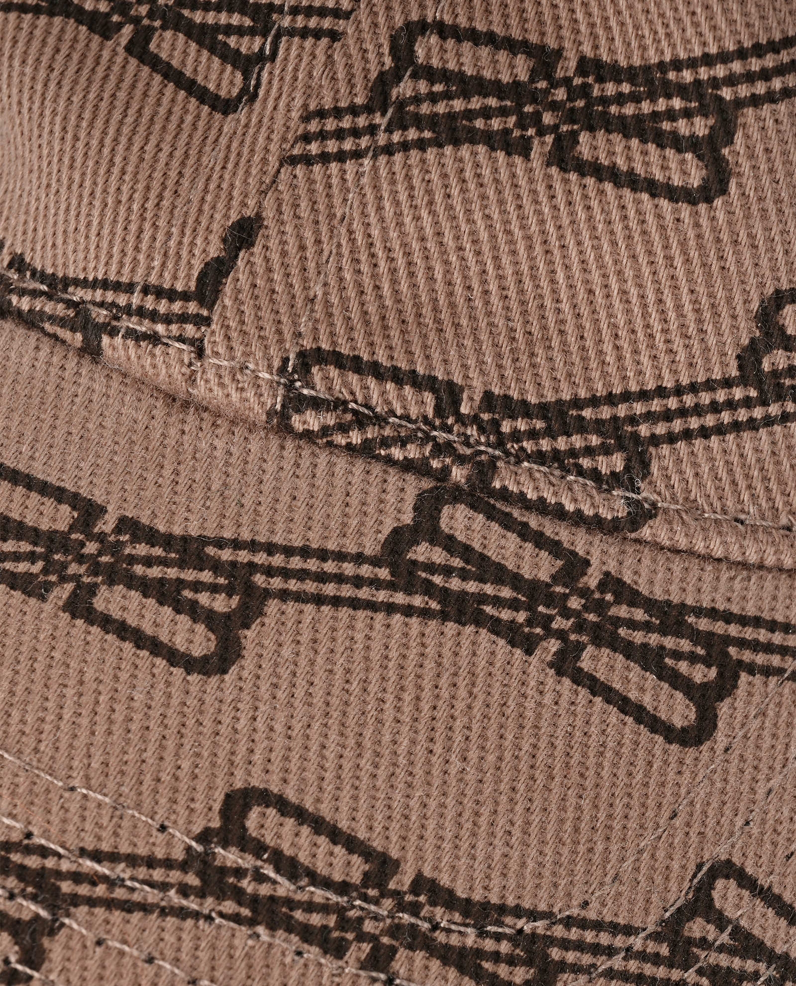 Balenciaga BB Monogram Cap, &pound;150, Accessories, Brown, Cotton, Other view