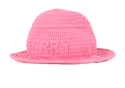 Burberry Knit Bucket Hat, Cotton, Pink, MIC, Sz L, 3*