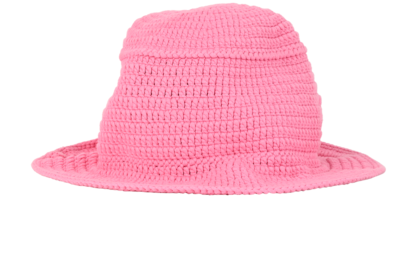 Burberry Knit Bucket Hat, &pound;220, Accessories, Pink, Cotton, Back view
