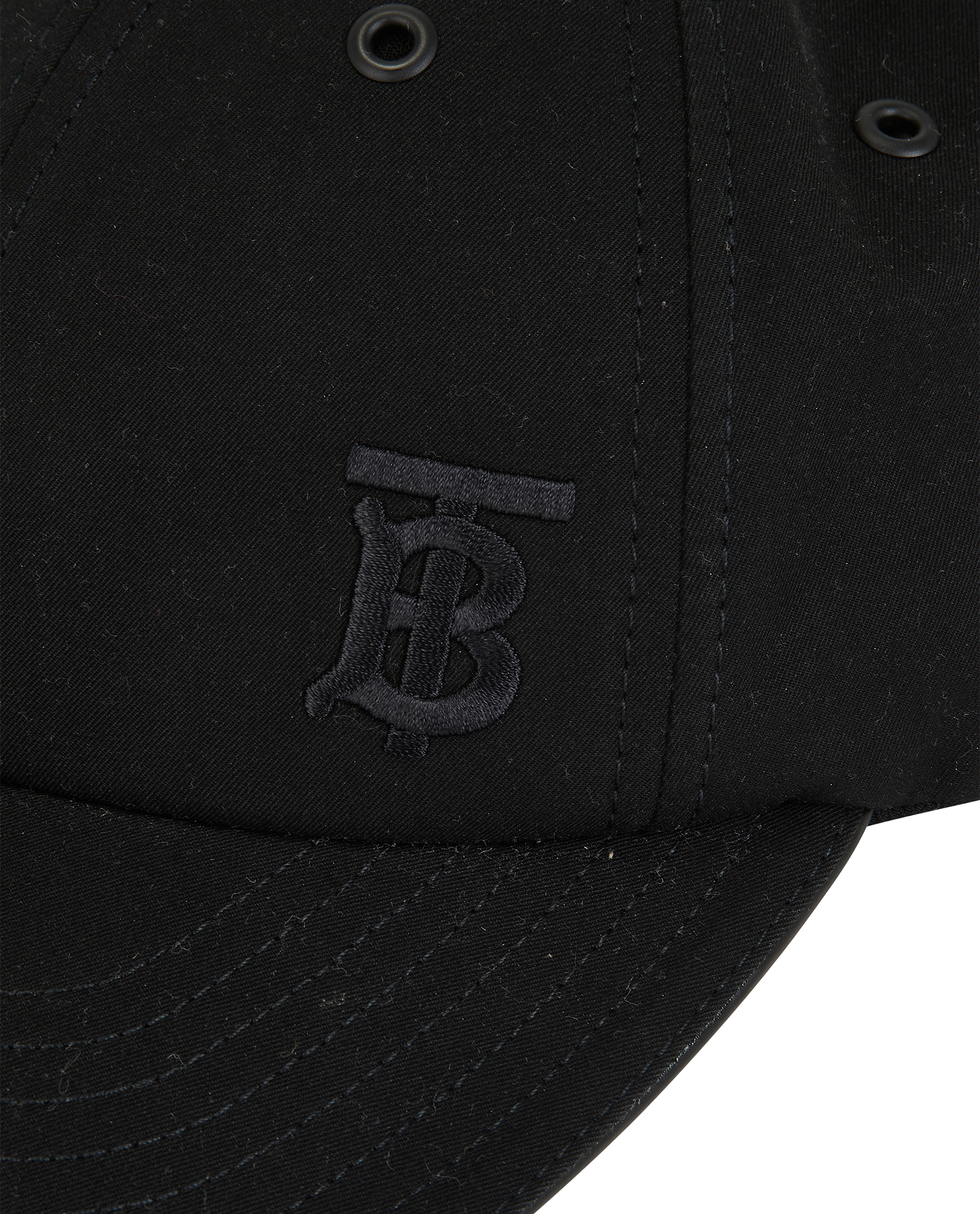 Burberry TB Baseball Cap, &pound;150, Accessories, Black, Cotton, Other view