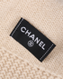 Chanel CC Beanie, &pound;375, Accessories, Cream, Cashmere, Other view