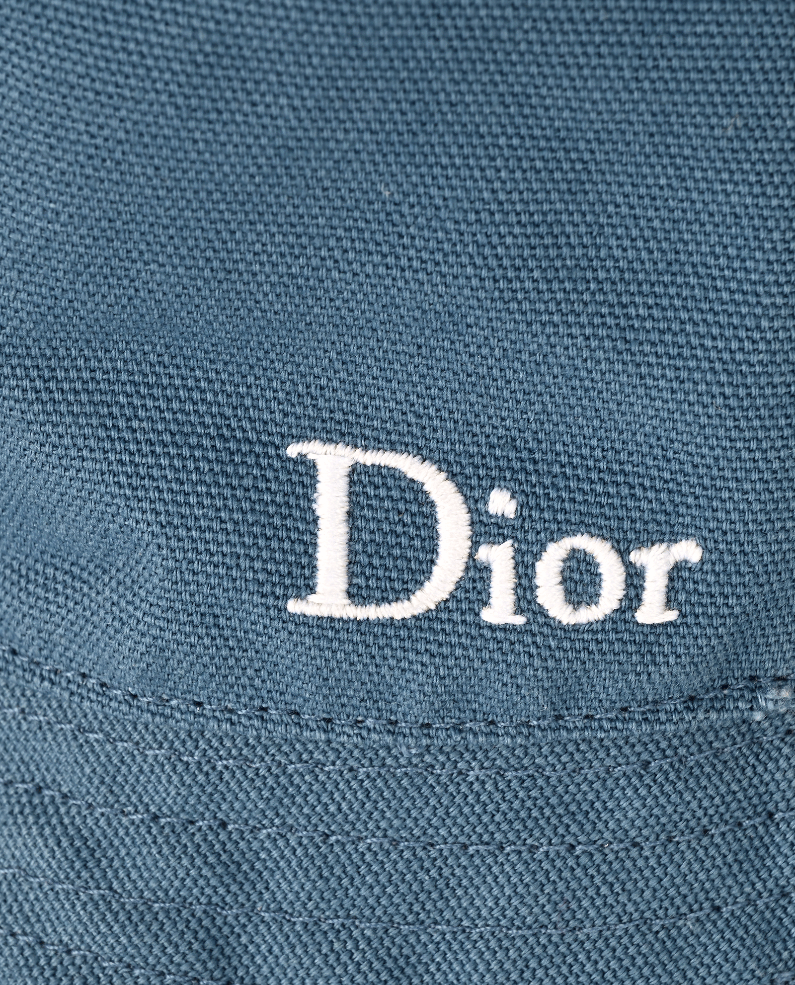 Christian Dior Bucket Hat, &pound;350, Accessories, Blue, Cotton, Other view