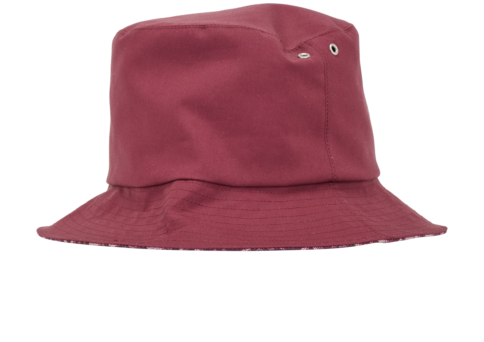 Christian Dior Reversible Teddy-D Bucket Hat, &pound;270, Accessories, Burgundy, Polyester (Polymer), Back view