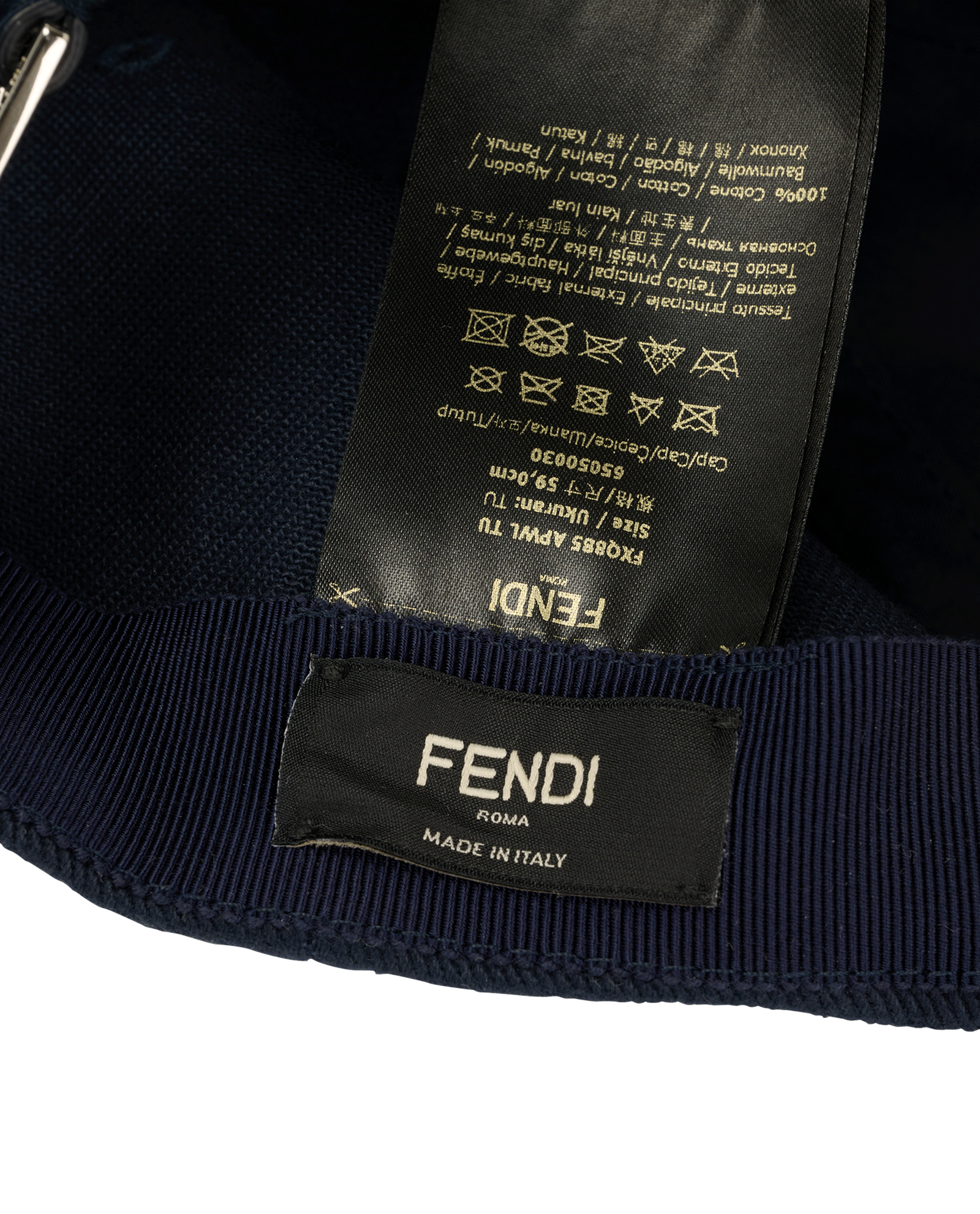 Fendi Baseball Cap, &pound;195, Accessories, Blue, Cotton, Other view