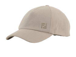 Fendi Baseball Cap, Cotton, Grey, ONE SIZE, 4*