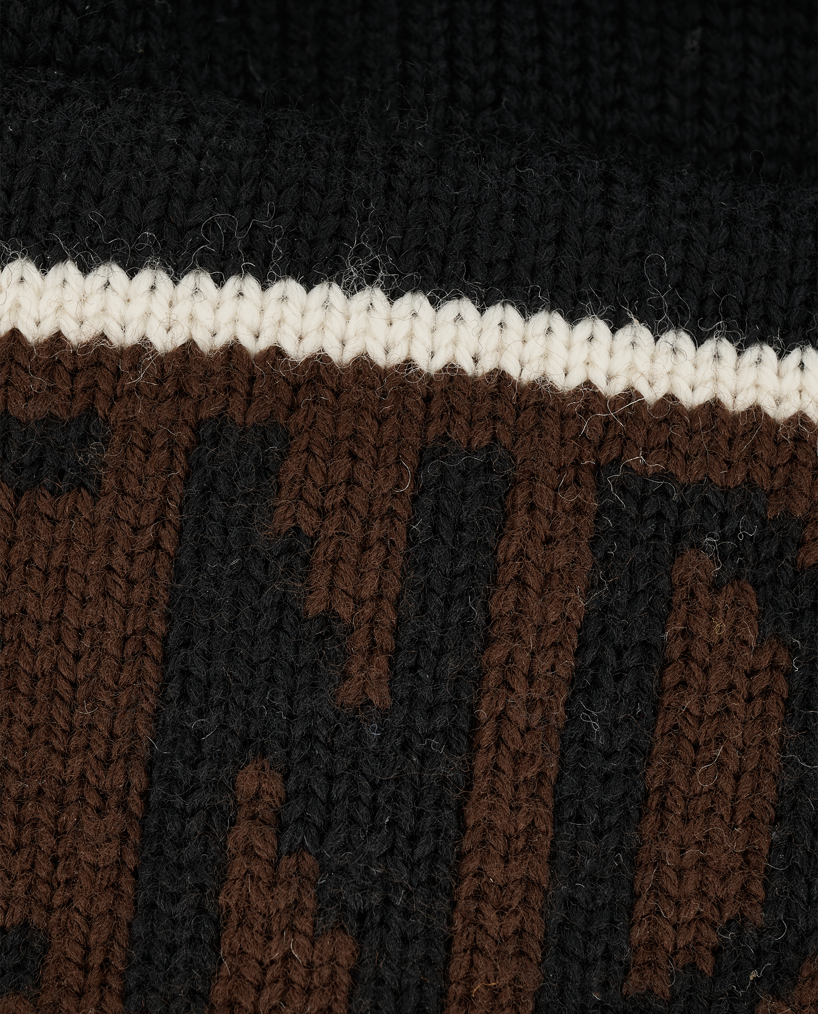 Fendi Logo Bobble Hat, &pound;120, Accessories, Black, Wool, Other view